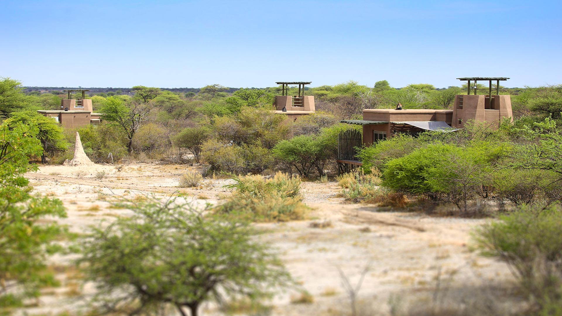Guest accommodation is in 13 detached Bush Suites with air-conditioning ...